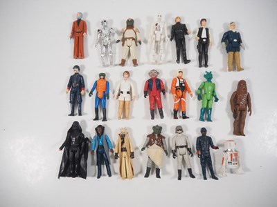 Lot 242 - STAR WARS: A group of loose Kenner / Palitoy 3...