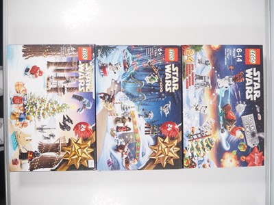 Lot 246 - STAR WARS: A group of LEGO Star Wars Advent...