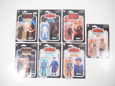 Lot 247 - STAR WARS: A group of Hasbro Star Wars "The...