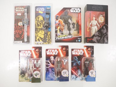 Lot 248 - STAR WARS: A group of Hasbro Star Wars...