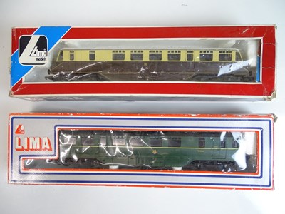 Lot 565 - OO SCALE MODEL RAILWAYS: A pair of LIMA diesel...