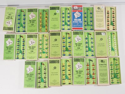 Lot 268 - A group of boxed vintage SUBBUTEO teams circa...