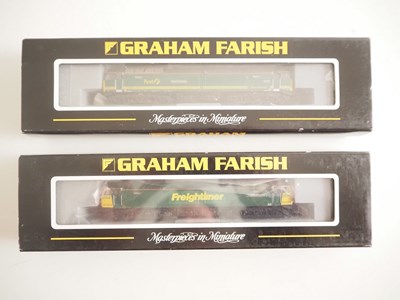 Lot 293 - A pair of GRAHAM FARISH N gauge Class 57...