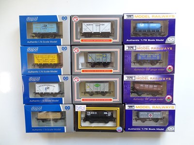 Lot 208 - A group of mixed DAPOL wagons to include some...