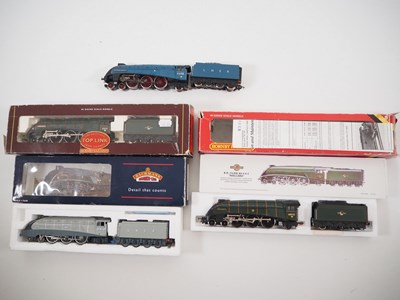 Lot 342 - A group of OO gauge class A4 steam locomotives...