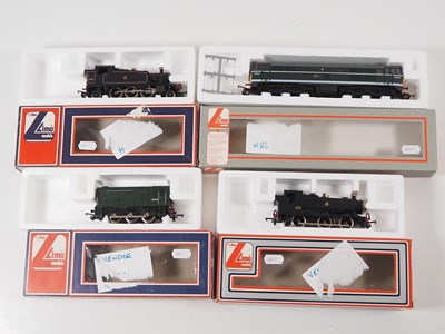 Lot 353 - A group of LIMA OO gauge diesel and steam...