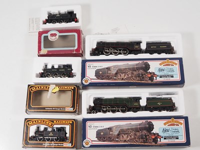 Lot 354 - A group of OO gauge steam locomotives by...