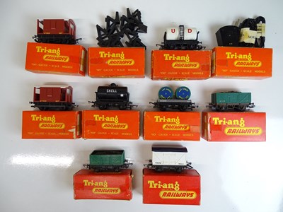 Lot 574 - OO SCALE MODEL RAILWAYS: A group of TRI-ANG...