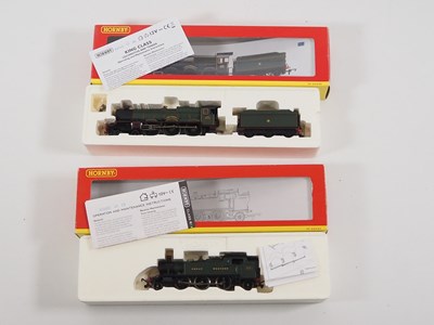 Lot 373 - A pair of HORNBY OO gauge GWR steam...