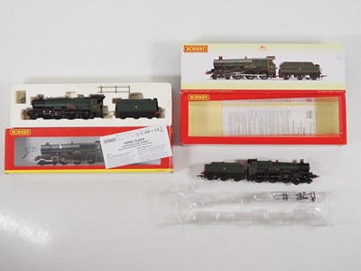 Lot 377 - A pair of HORNBY OO gauge GWR steam...