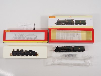 Lot 379 - A pair of HORNBY OO gauge ex-GWR steam...