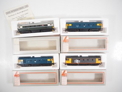 Lot 402 - A group of LIMA OO gauge class 26 diesel...