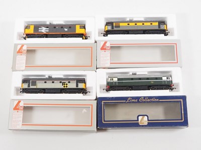 Lot 404 - A group of LIMA OO gauge class 26 diesel...