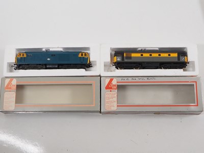 Lot 416 - A group of OO gauge diesel locomotives by...