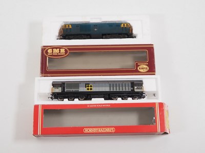 Lot 416 - A group of OO gauge diesel locomotives by...