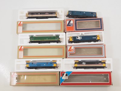 Lot 420 - A group of LIMA OO gauge class 73...