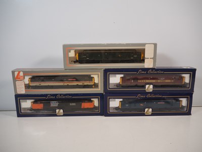 Lot 423 - A group of LIMA OO gauge class 37 diesel...