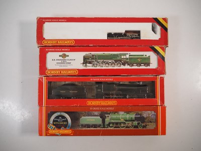 Lot 427 - A group of HORNBY OO gauge steam locomotives...