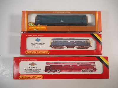 Lot 428 - A group of HORNBY OO gauge diesel locomotives...