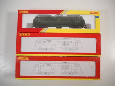 Lot 429 - A trio of HORNBY OO gauge diesel locomotives...