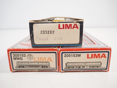 Lot 442 - A pair of LIMA OO gauge class 117 3 car DMUs...