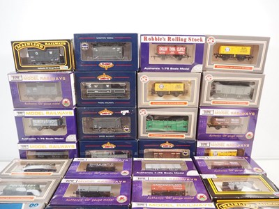 Lot 458 - A large group of OO gauge wagons by BACHMANN,...