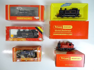 Lot 584 - OO SCALE MODEL RAILWAYS: A group of HORNBY...