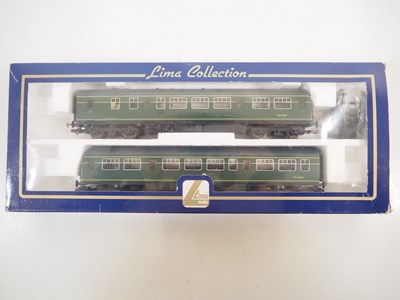 Lot 496 - A LIMA OO gauge class 101 2 car DMU in BR...