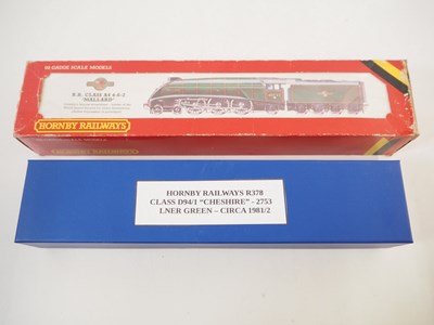 Lot 499 - A pair of HORNBY OO gauge steam locomotives...