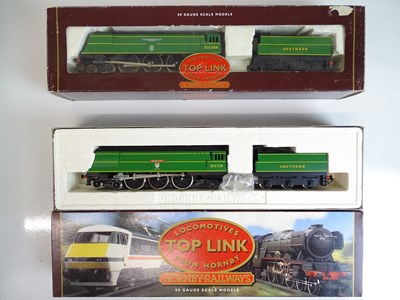 Lot 587 - OO SCALE MODEL RAILWAYS: A pair of HORNBY...