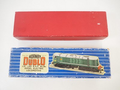 Lot 501 - A pair of HORNBY DUBLO OO gauge Bo-Bo diesel...