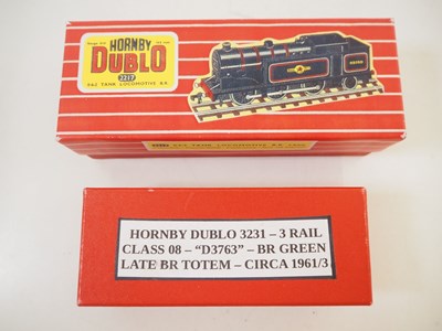 Lot 502 - A pair of HORNBY DUBLO OO gauge locomotives...