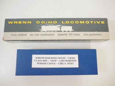 Lot 503 - A pair of WRENN OO gauge class 4MT steam tank...