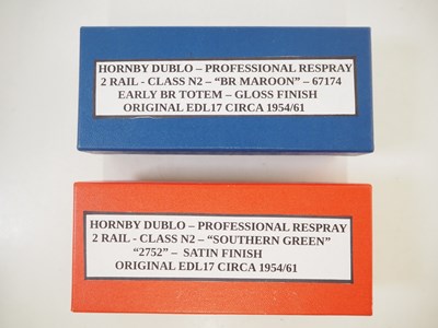 Lot 510 - A pair of HORNBY DUBLO OO gauge 2-rail class...