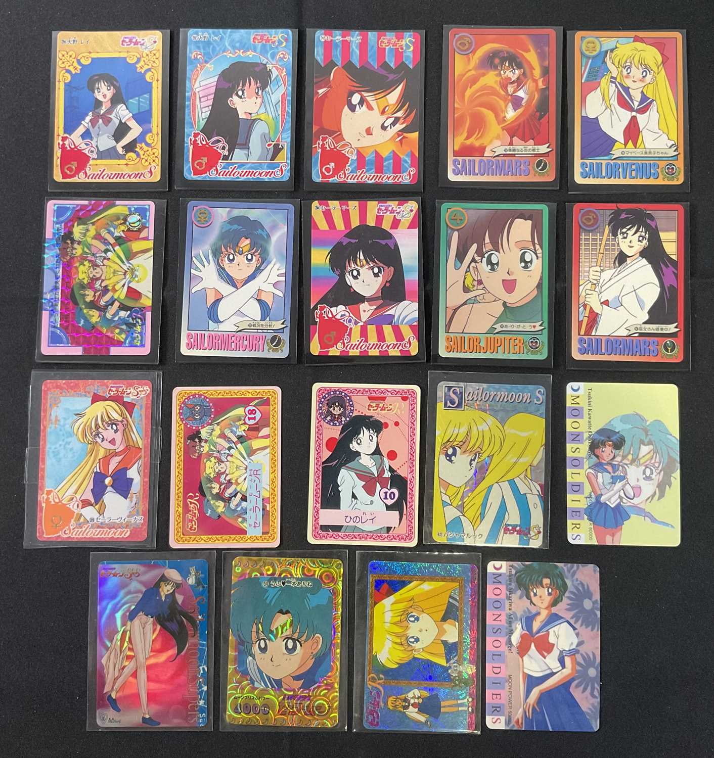 Lot 378 - SAILOR MOON - A group of 19 Japanese Sailor...