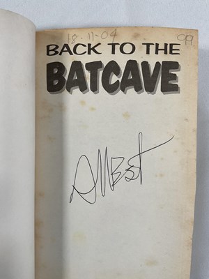 Lot 129 - BATMAN - An autographed copy of 'Back to the...