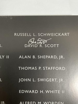 Lot 76 - THE COSMOS - A copy of 'Full Moon' signed by...