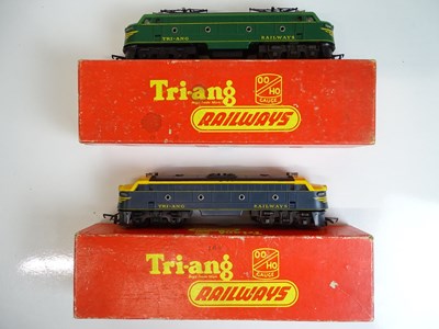Lot 590 - OO SCALE MODEL RAILWAYS: A pair of TRI-ANG...