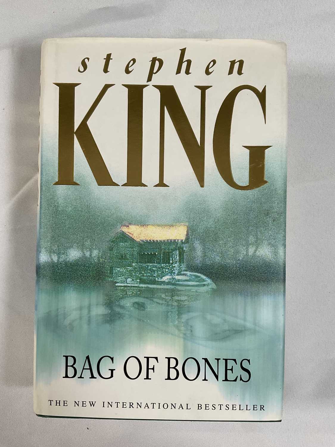 Lot 54 - An autographed copy of 'Bag of Bones' signed...