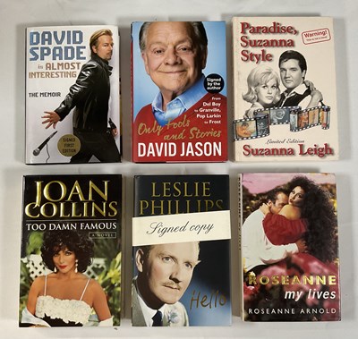 Lot 124 - ACTORS - A group of books signed by actors and...