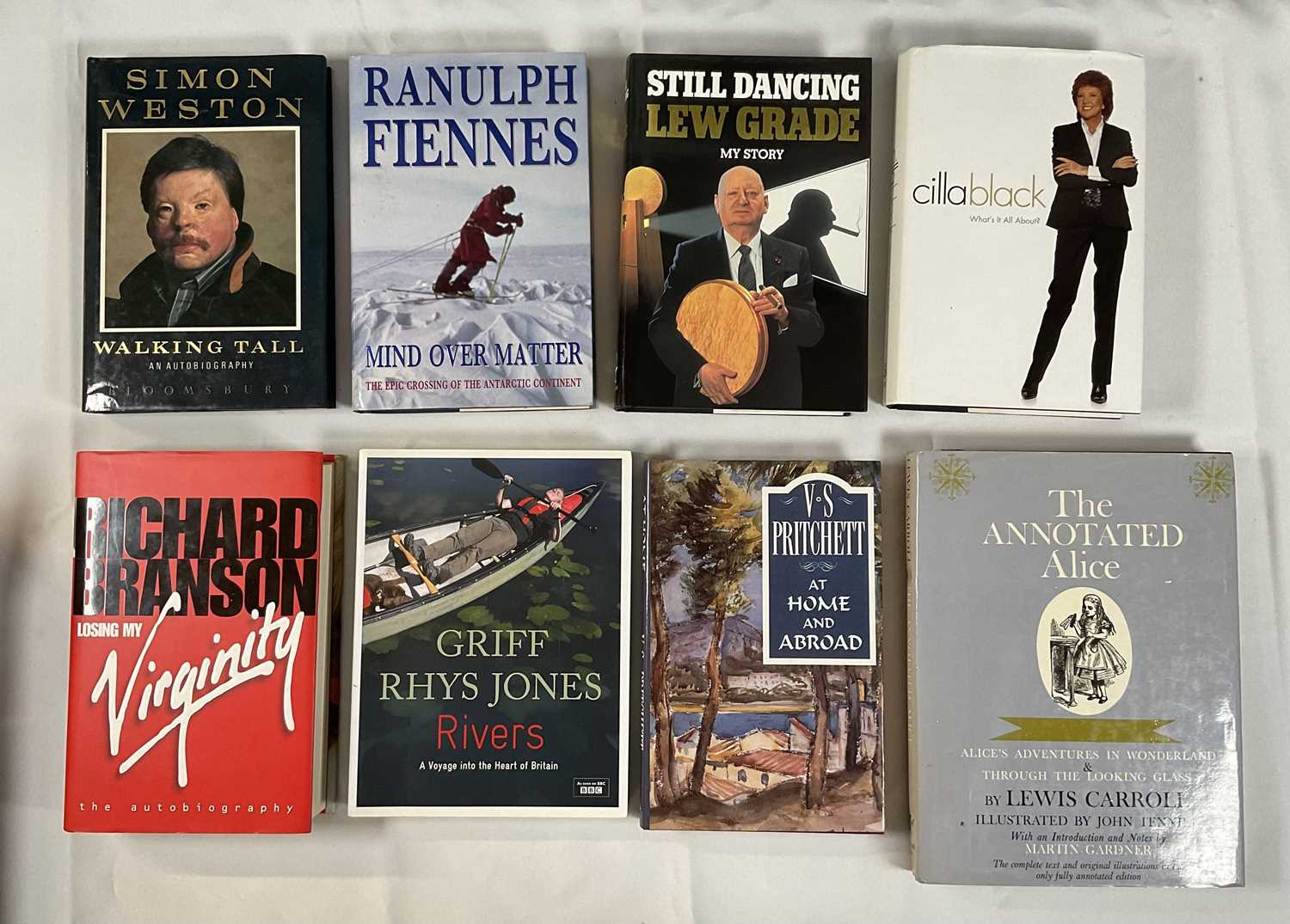 Lot 71 - A mixed group of autographed books with