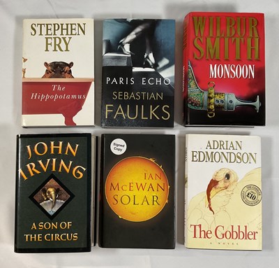 Lot 44 - A group of novels signed by the authors...