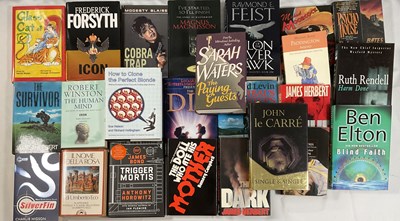 Lot 46 - A large group of autographed books, mostly...