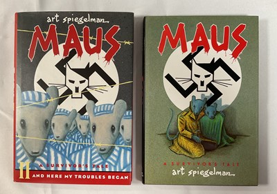 Lot 48 - A pair of autographed graphic novels 'Maus: A...