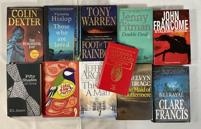 Lot 43 - A group of novels autographed by the authors...