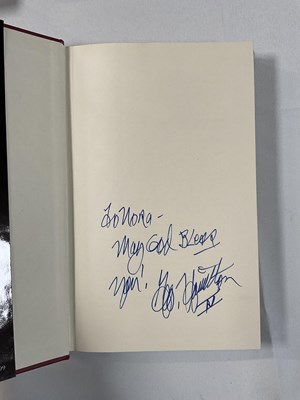 Lot 145 - A group of autographed music related...