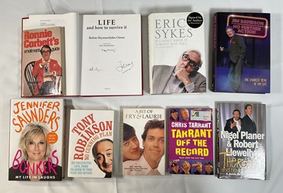 Lot 24 - COMEDY - A group of comedian signed books...