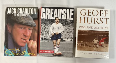 Lot 6 - SPORT - A trio of football-related...