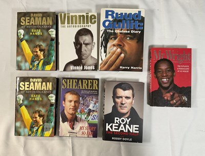 Lot 4 - SPORT - A group of footballer autobiographies...