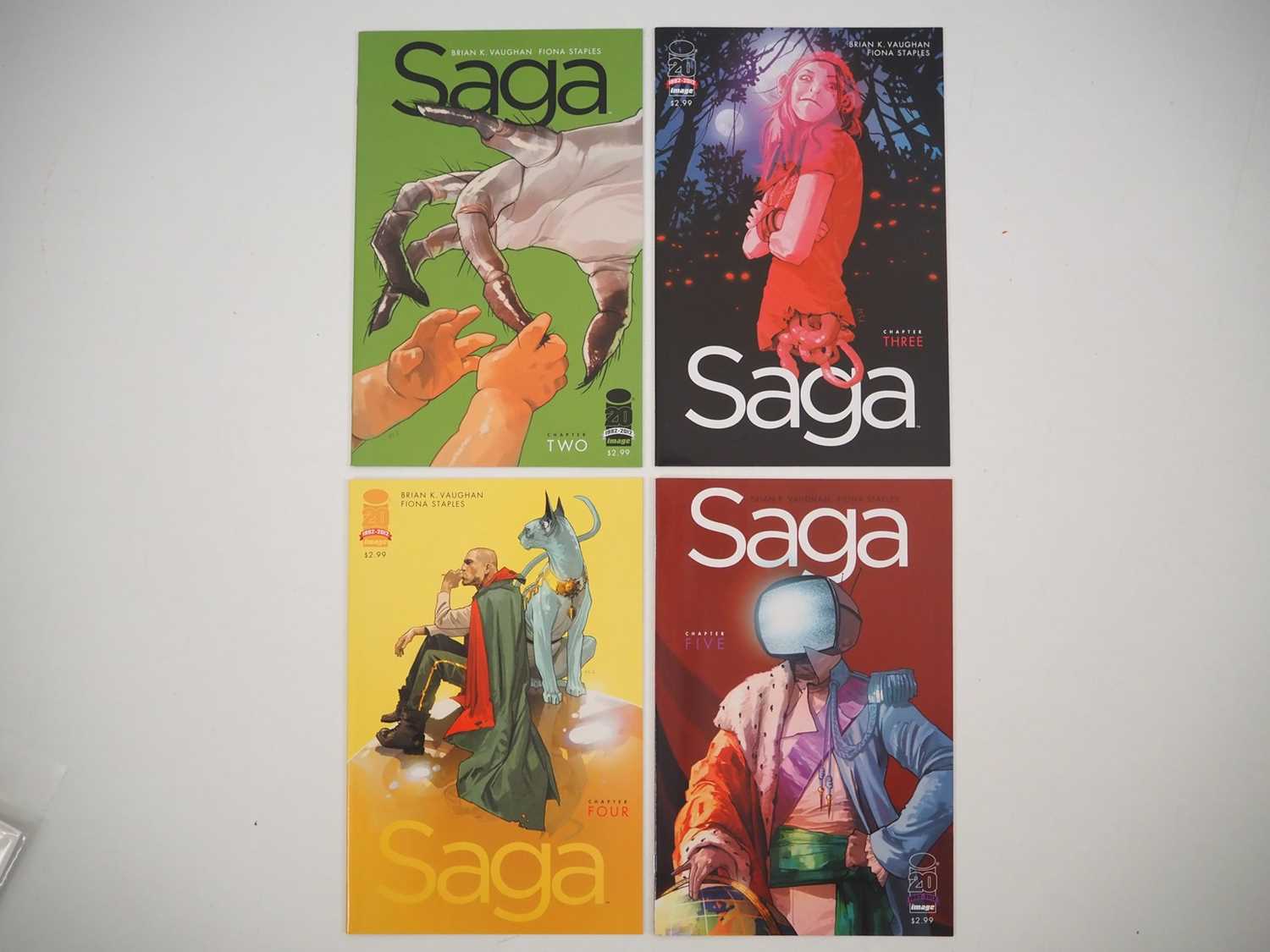 Lot 14 - SAGA #2, 3, 4, 5 (4 in Lot) - (2012 - IMAGE) -...